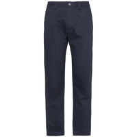 Navy Barbour Mens Sueded Sateen Tailored Fit Trouser