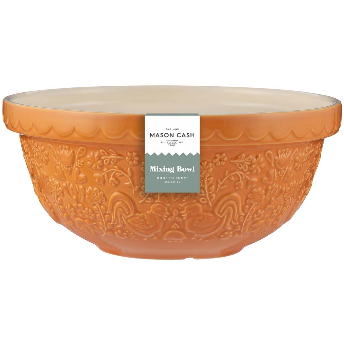 Mason Cash Home To Roost S24 Orange Mixing Bowl