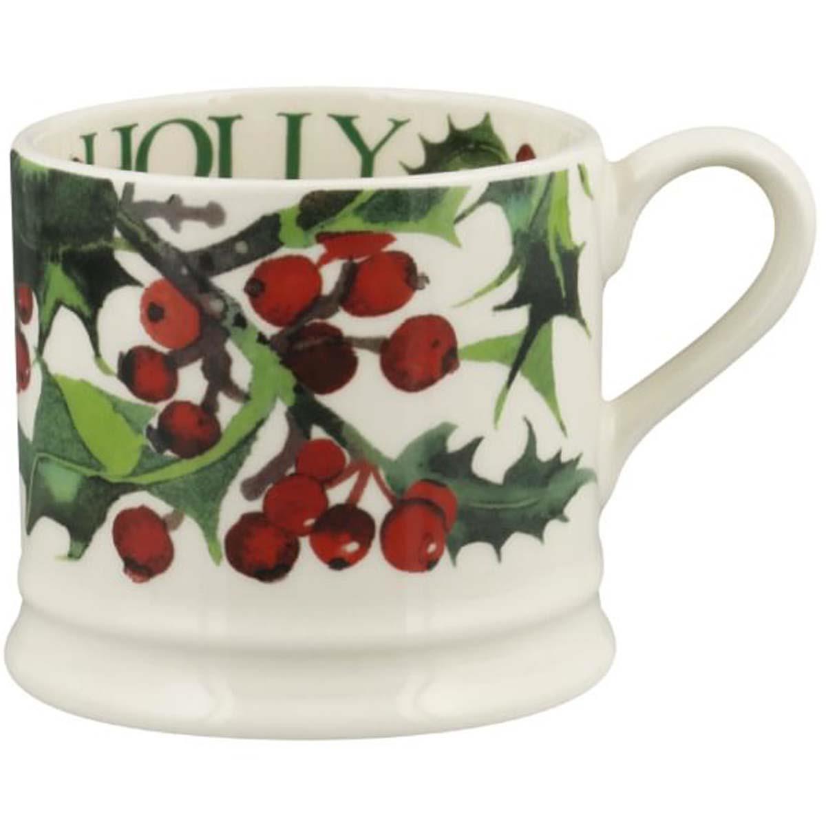 Emma Bridgewater Christmas Holly Small Mug