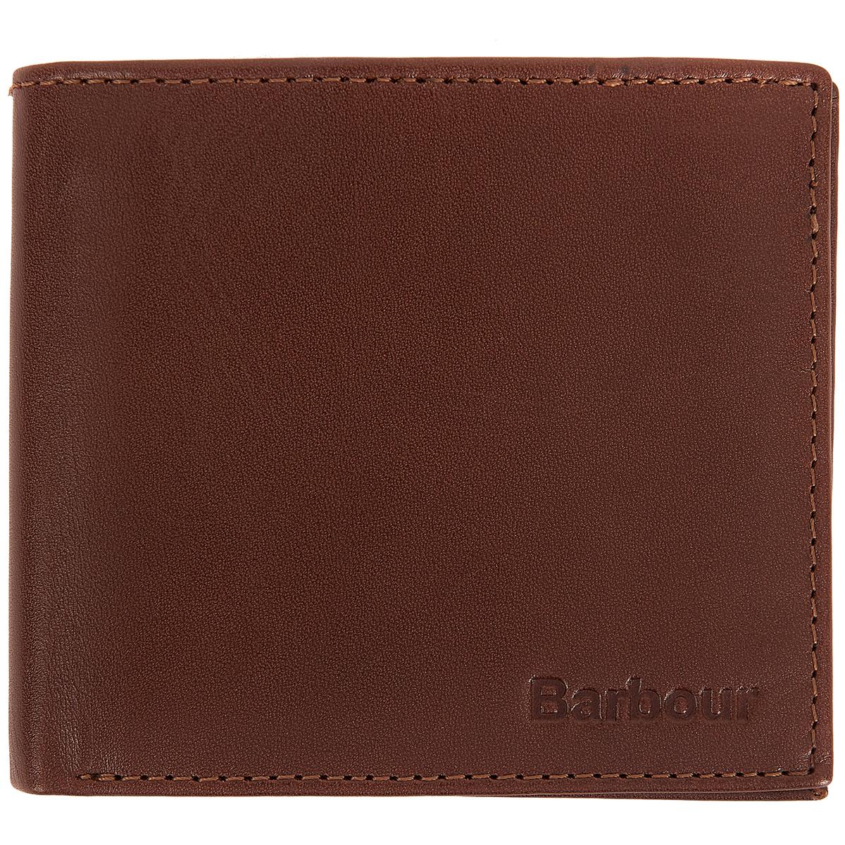 Barbour Mens Colwell Leather Billfold Wallet