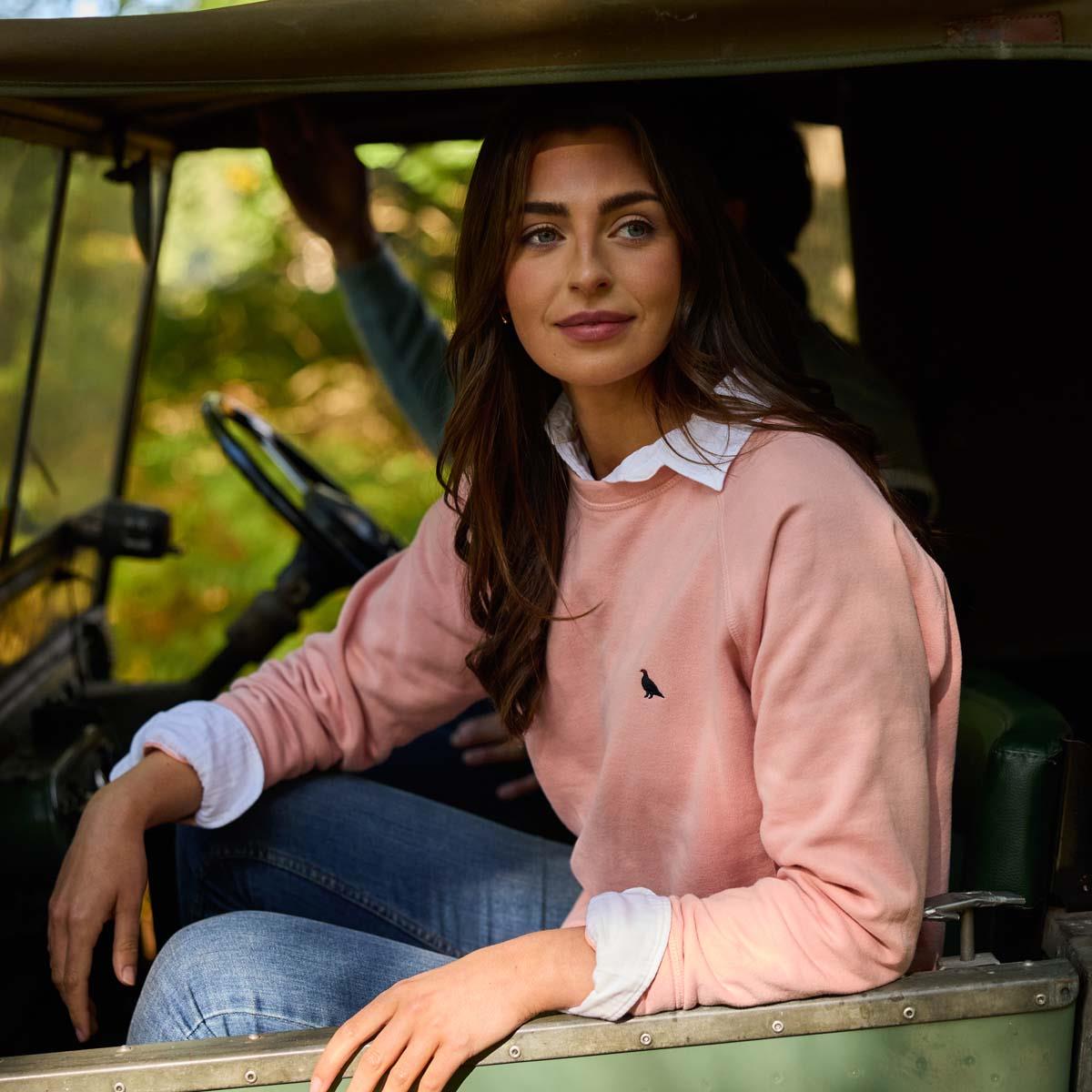Pale Rose Schoffel Womens Newberry Sweatshirt lifestyle3