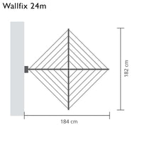 Brabantia Wallfix Dryer Dimensions
