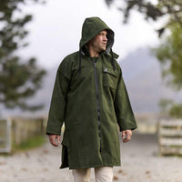Olive Swanndri Mens Mosgiel Full Zip Bushshirt Hood