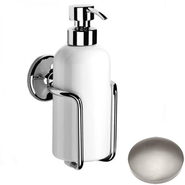 Stainless Steel Finish Samuel Heath Novis Liquid Soap Dispenser N1047