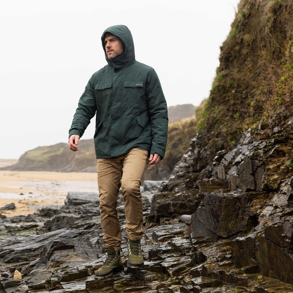 Musto Mens Insulated Rain Jacket