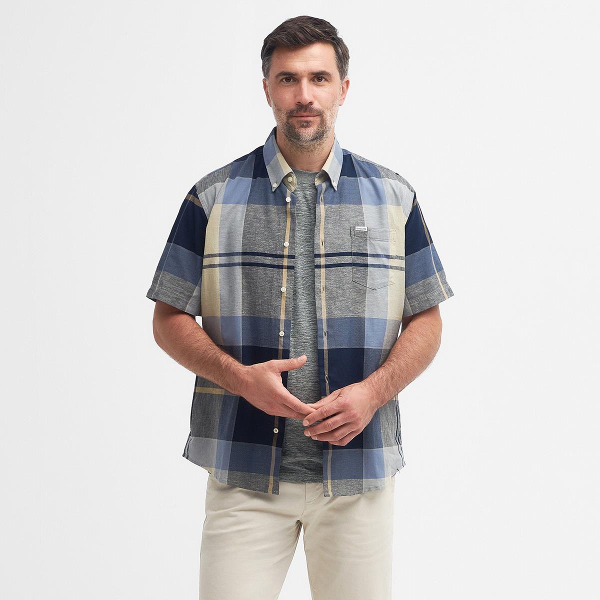 Barbour Mens Douglas Short Sleeve Regular Fit Shirt