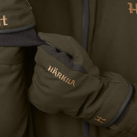 Willow Green Harkila Unisex Pro Hunter GTX Gloves Logo