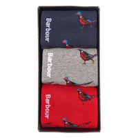 Barbour Mens Pheasant Sock Gift Box