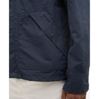 Navy Baywick Showerproof Jacket sleeve
