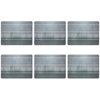 Denby Colours Grey Set Of 6 Placemats