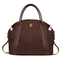Chocolate Monogram Holland Cooper Womens Cheltenham Tote Bag