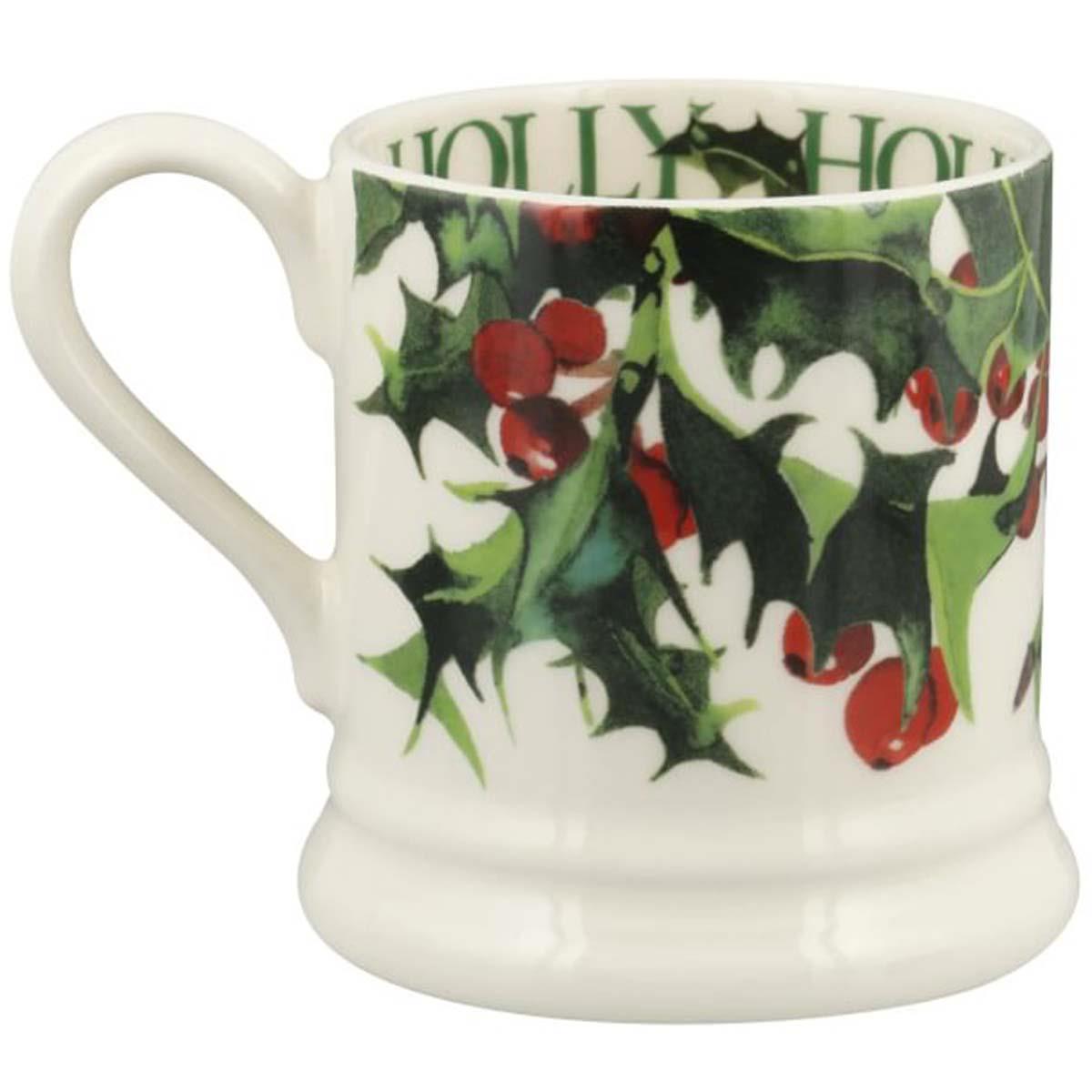 Emma Bridgewater Christmas Holly Half Pint Mug