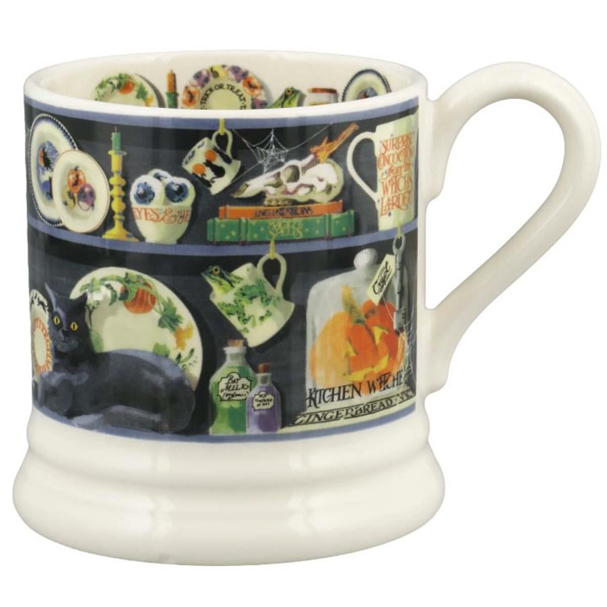 Emma Bridgewater Halloween Spooky Dresser Half Pint Mug