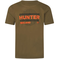 Military Olive Seeland Mens On Point T-Shirt Back