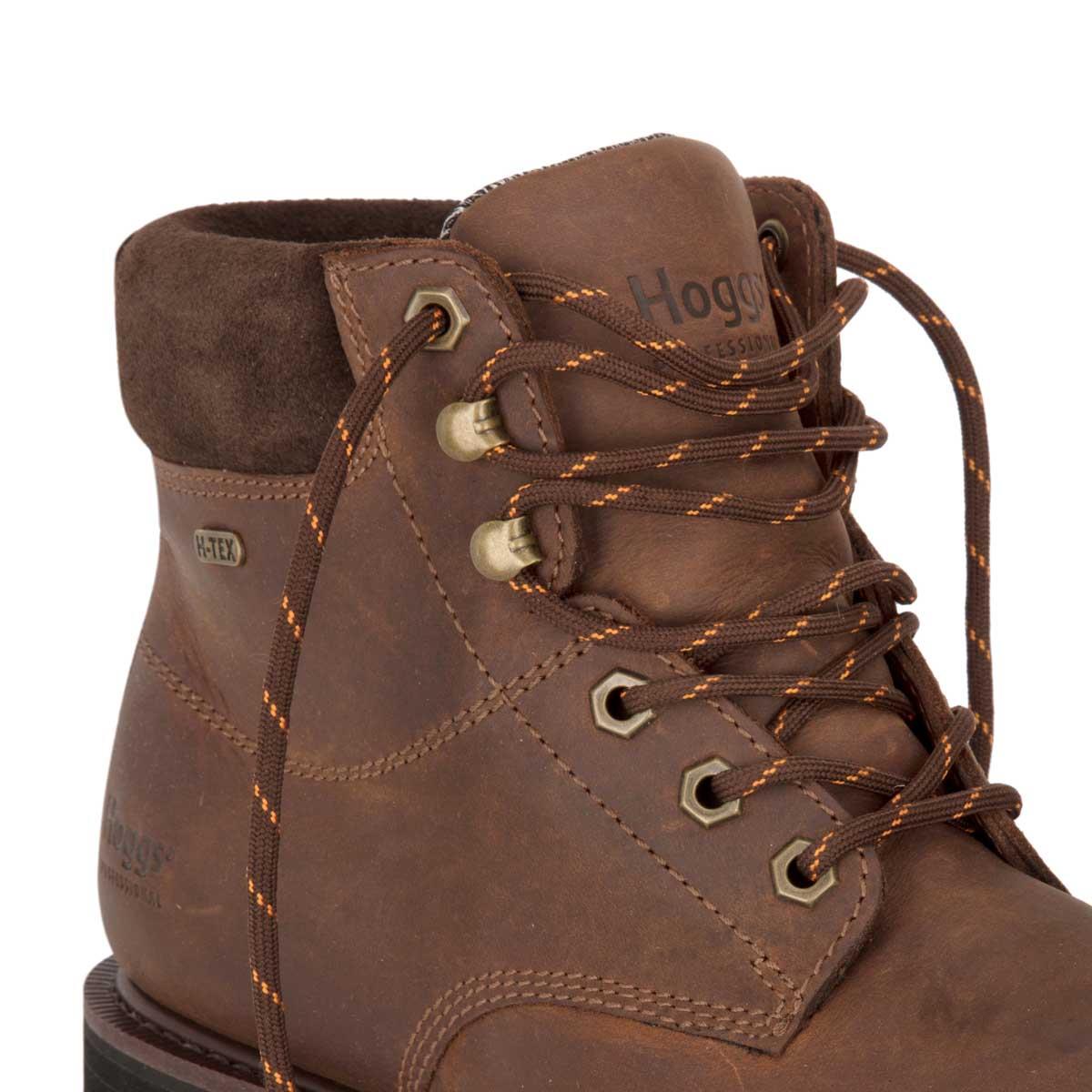 Crazy Horse Brown Hoggs of Fife Mens Cronos Pro Boot Lace