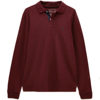 Joules Mens Woody Long Sleeve Polo Shirt