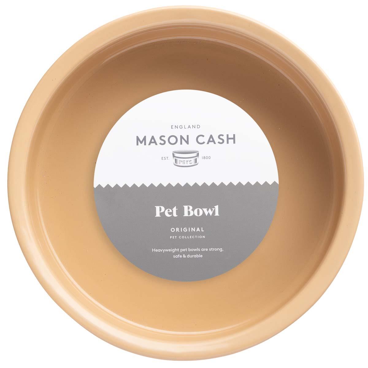 Mason Cash Cane Lettered Dog Bowl 20cm TOP