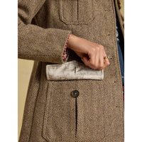 Joules Womens Saddlebury Tweed Jacket