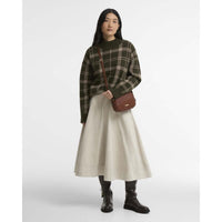 Barbour Womens Daphne Mini Leather Crossbody Bag
