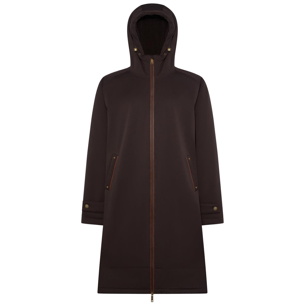 Chocolate Holland Cooper Mens One Size Waterproof Coat