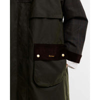 Barbour Womens Checked Kirklees Wax Jacket