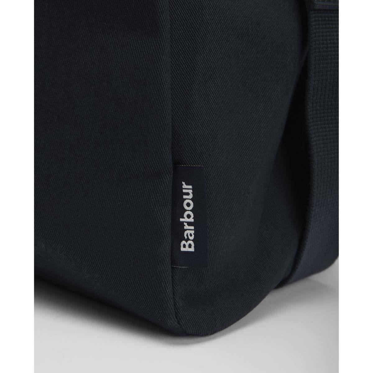 Navy Barbour Cascade Flight Bag Tab
