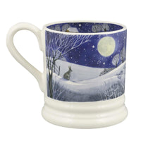 Emma Bridgewater Midnight Hare 1/2 Pint Mug side