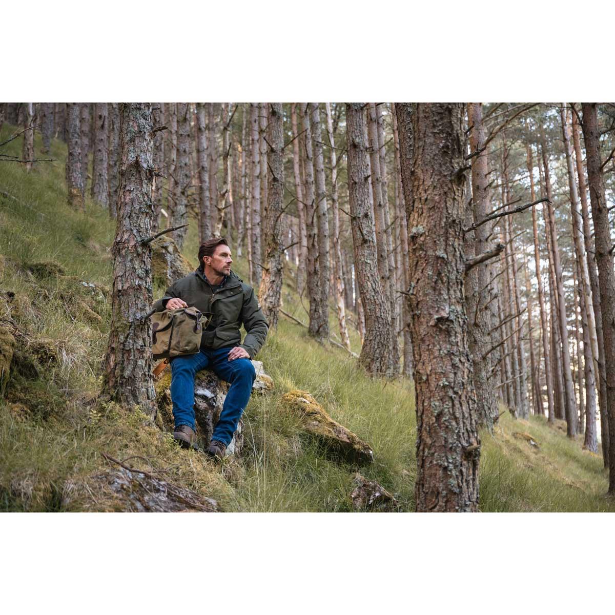 Hoggs Of Fife Mens Kelso Waterproof Wax Jacket