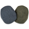 Hoggs Of Fife Herringbone Waterproof Tweed Cap Navy and Green