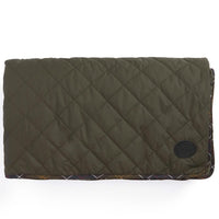 Olive Barbour Dog Quilt and Fleece Blanket