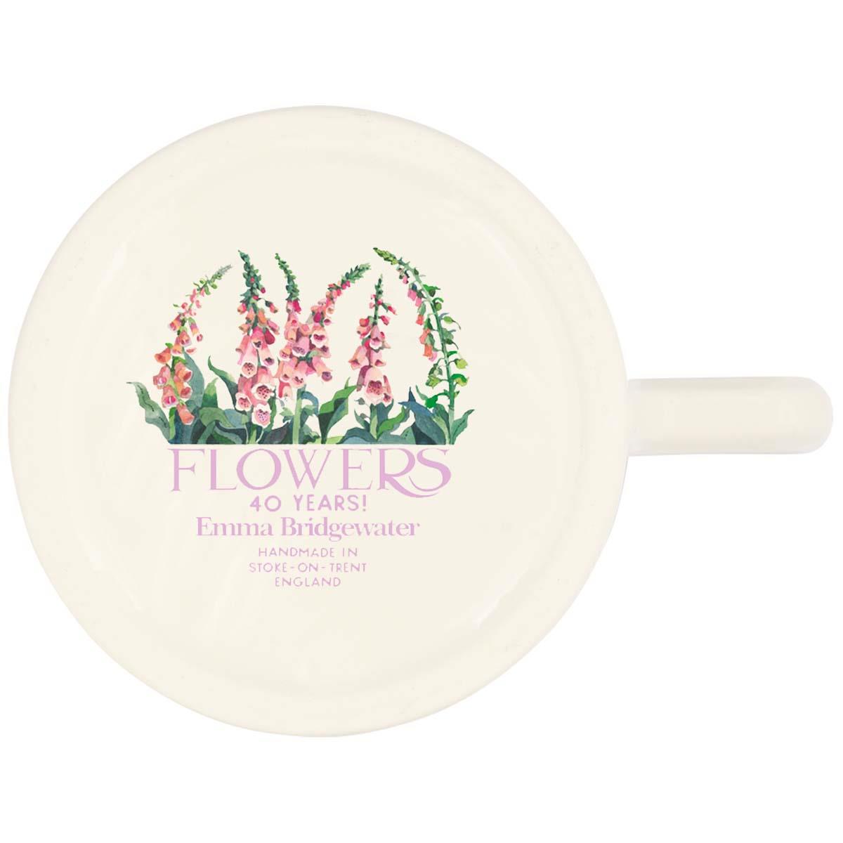 Emma Bridgewater Foxgloves Half Pint Mug BASE
