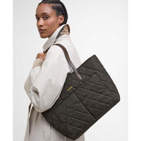 Barbour Womens Quilted Tote Bag