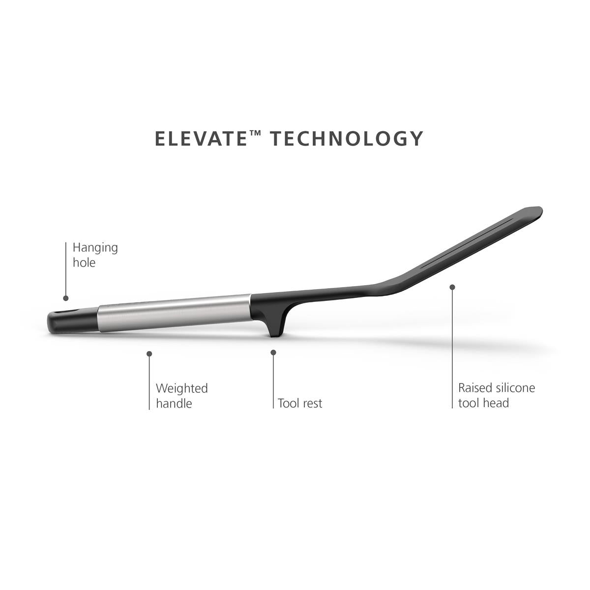 Joseph Joseph Elevate Silicone Slotted Turner Product Features