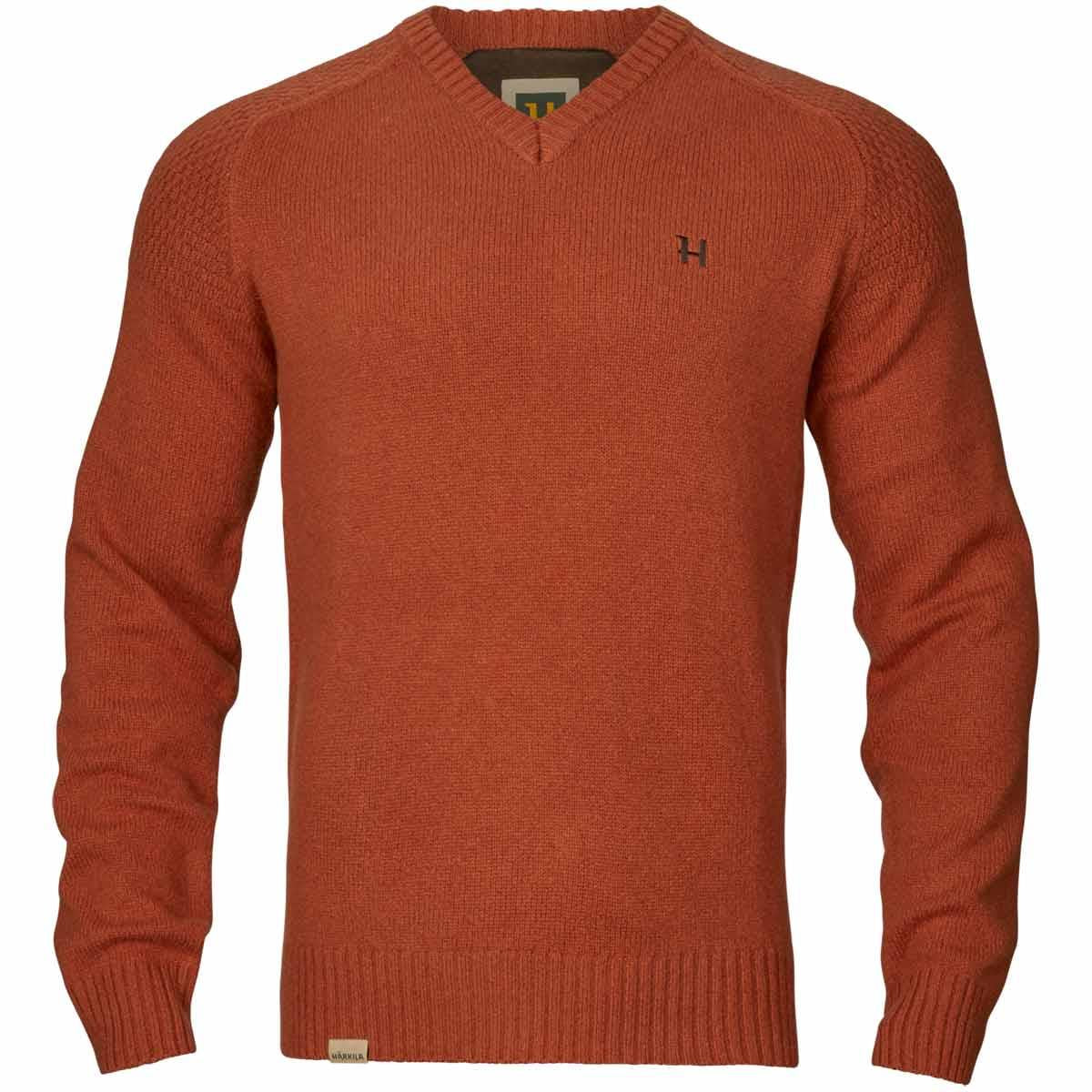 Harkila Mens Vincent Merino V-Neck Pullover
