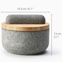 Joseph Joseph Dash Pestle and Mortar With Bamboo Lid Dimensions