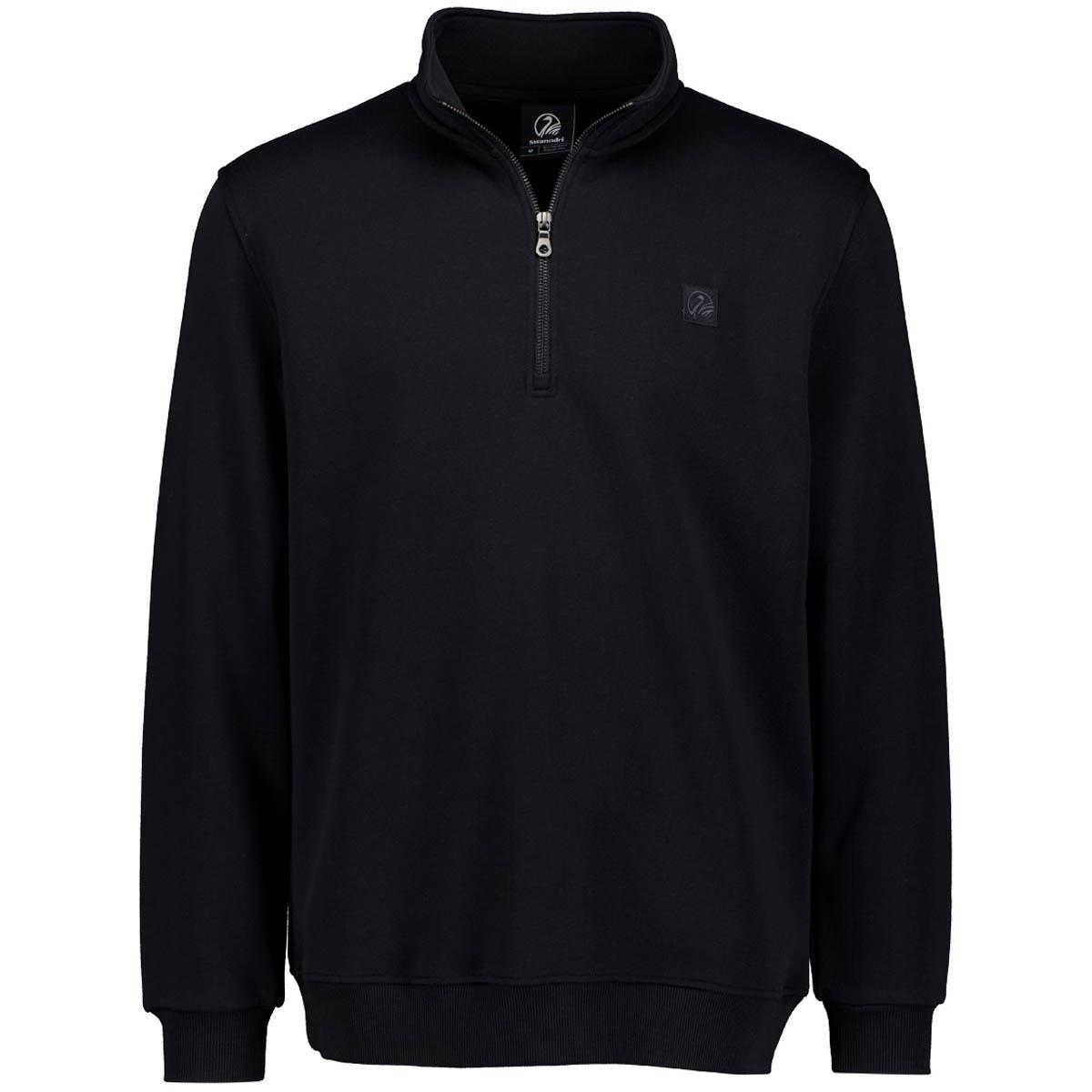 Black Swanndri Mens Fundementals Quarter Zip