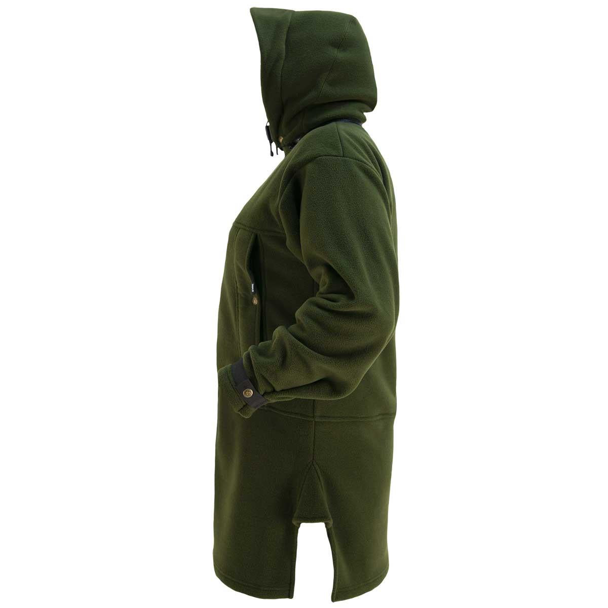 Olive Swazi Mens Nahanni Shirt Anorak Side