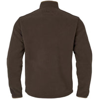 Demitasse Brown Harkila Mens Sandhem Sherpa Fleece Jacket BACK