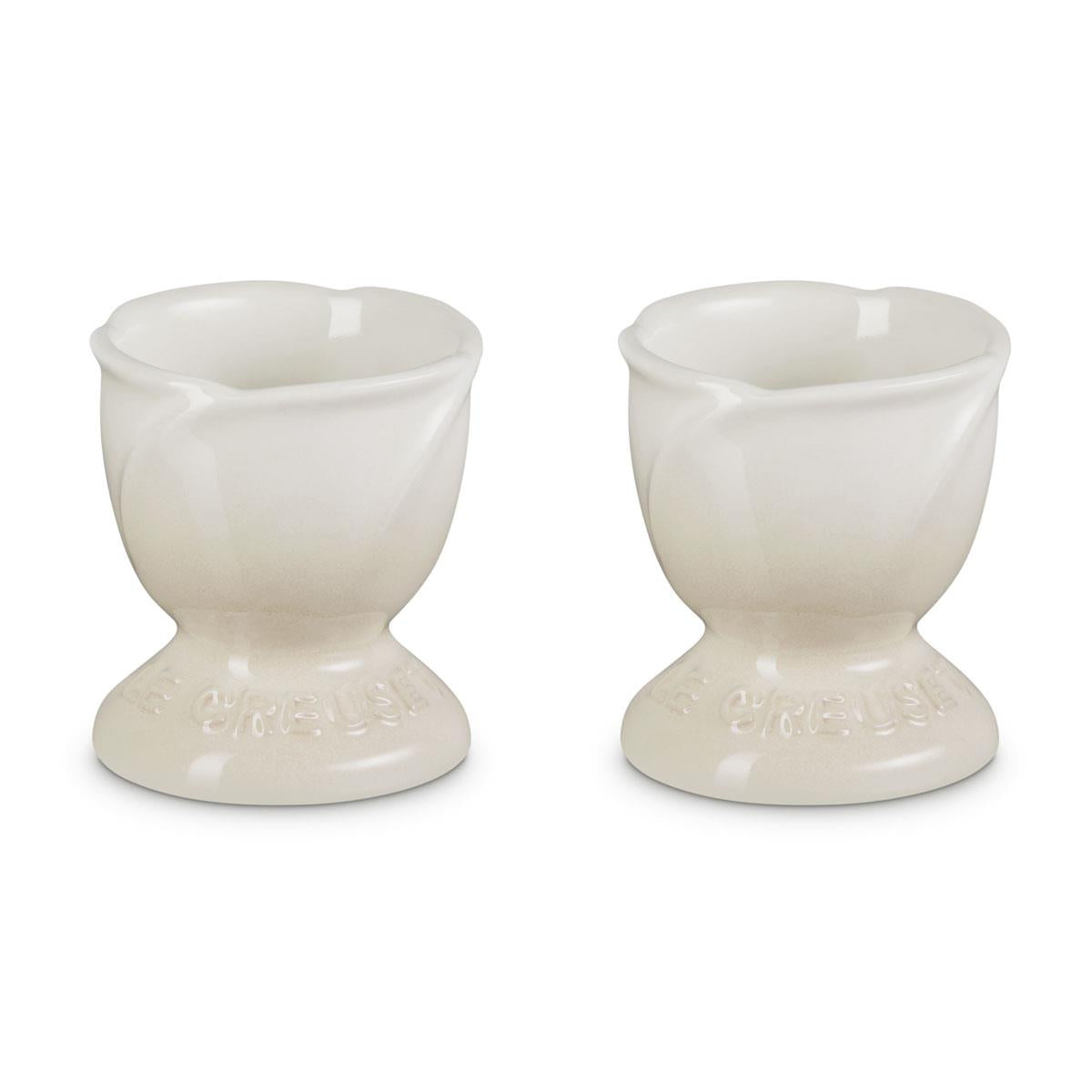 Le Creuset Stoneware Set of 2 Egg Cups La Jardin Collection