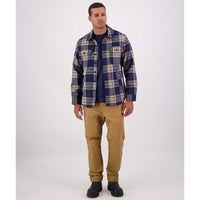Atlantic Check Swanndri Mens Kiaraki V3 Shacket ON MODEL