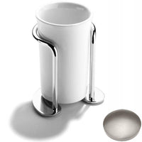 Stainless Steel Finish Samuel Heath Freestanding Tumbler Holder L65