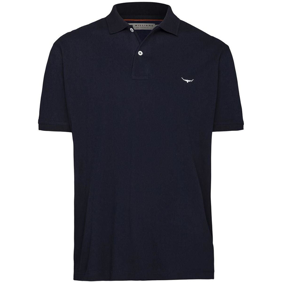Black R.M. Williams Mens Rod Polo