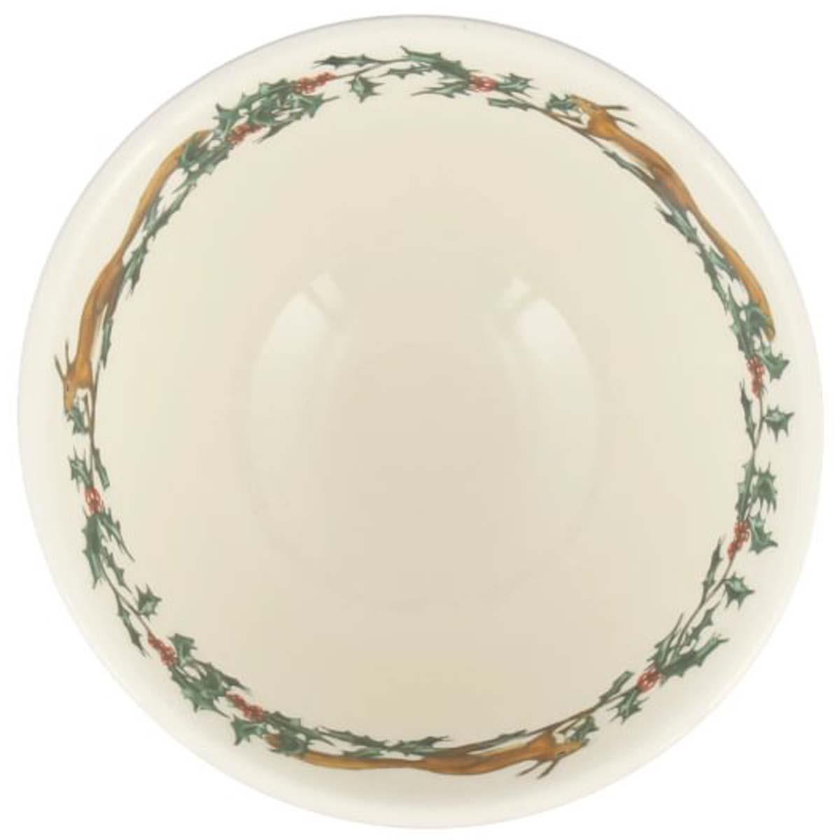 Emma Bridgewater Christmas Midnight Squirrel Small Old Bowl