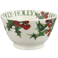 Emma Bridgewater Christmas Holly Small Old Bowl