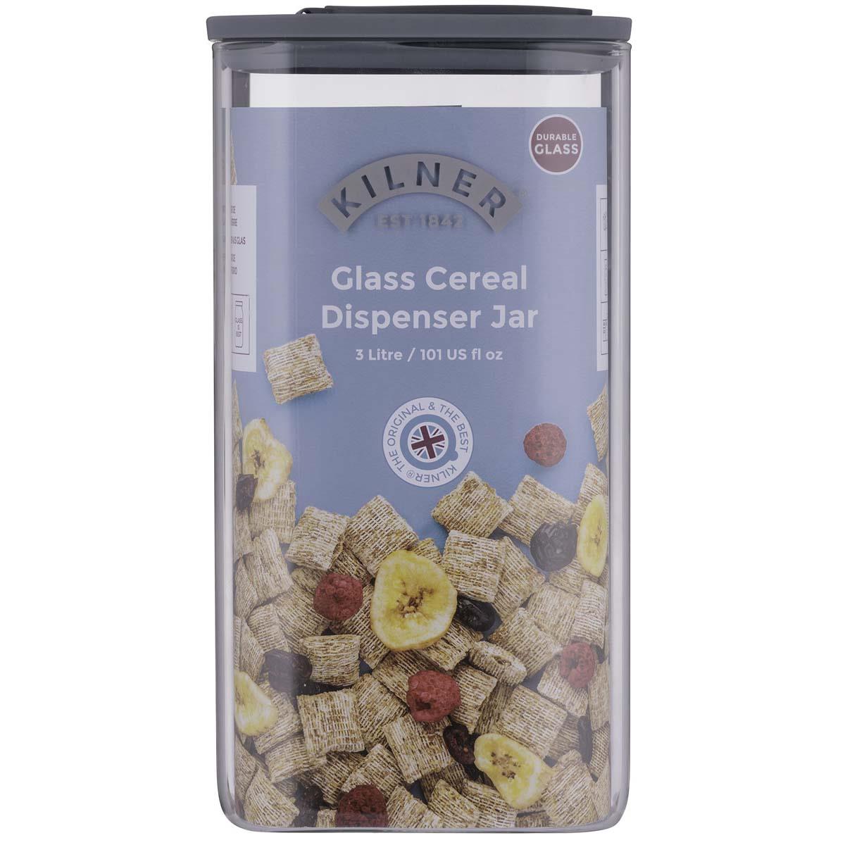 Kilner Fresh Storage Cereal/Dry Food Dispenser PACKAGING