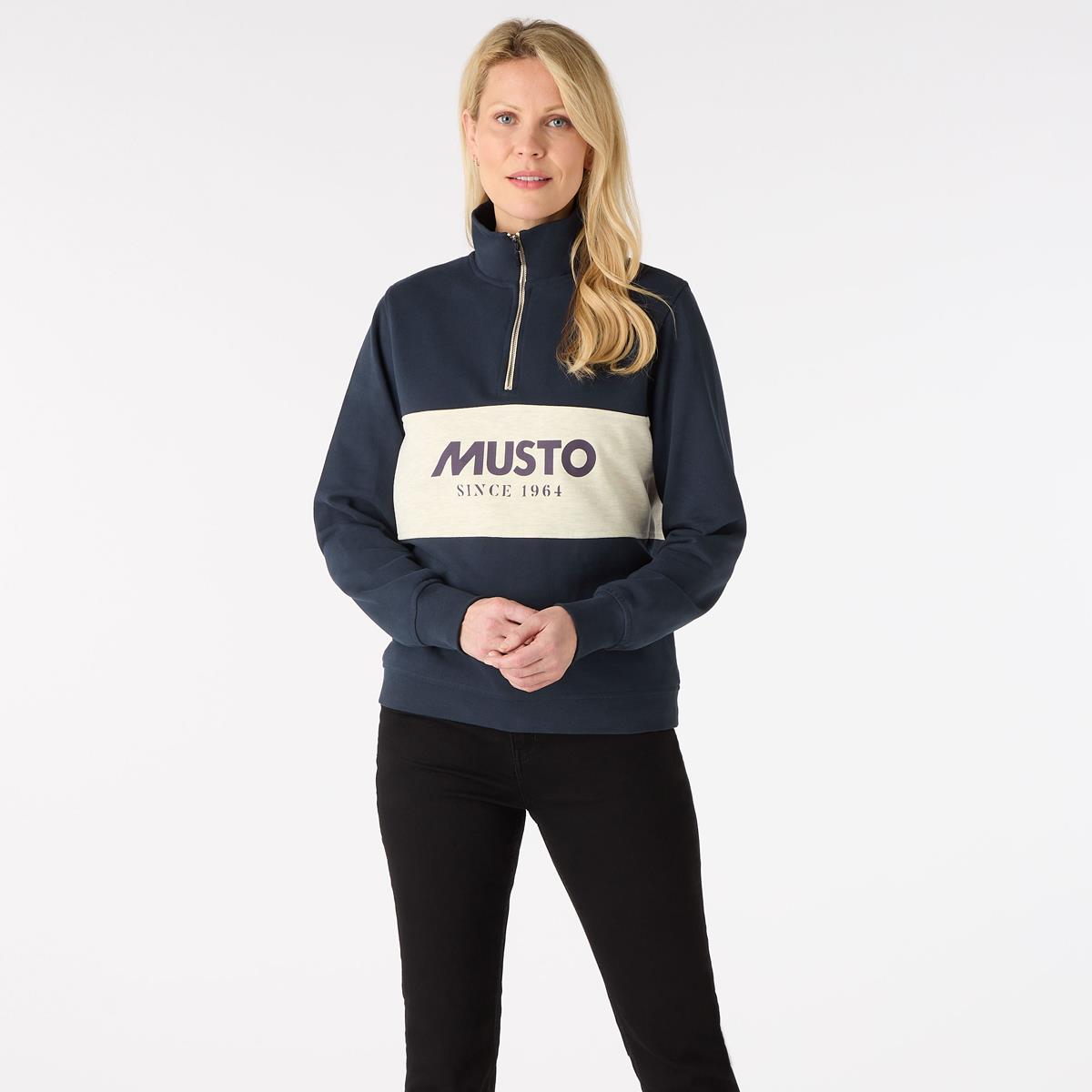 Musto Womens Classic Musto Half Zip Sweat