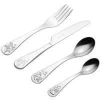 Viners Believe 4 Piece Kids Cutlery Set SET