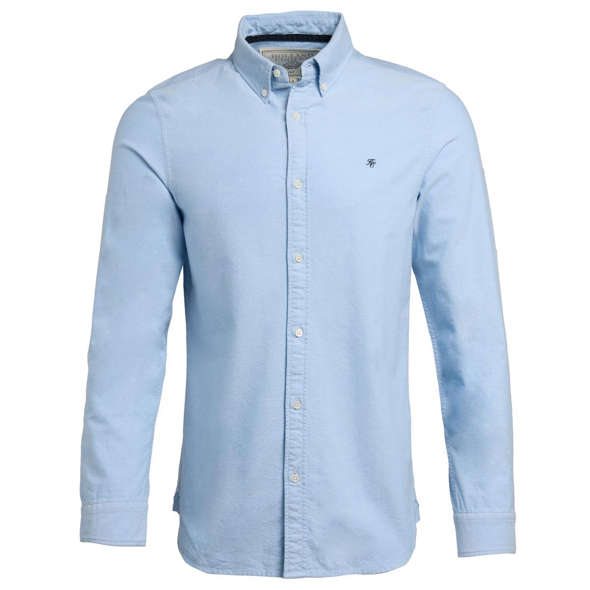 Sky Blue Holland Cooper Mens Classic Oxford Shirt