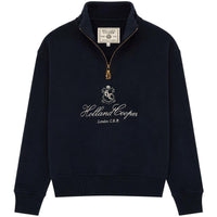 Holland Cooper Womens Essential Relaxed Quarter Zip Sweatshirt