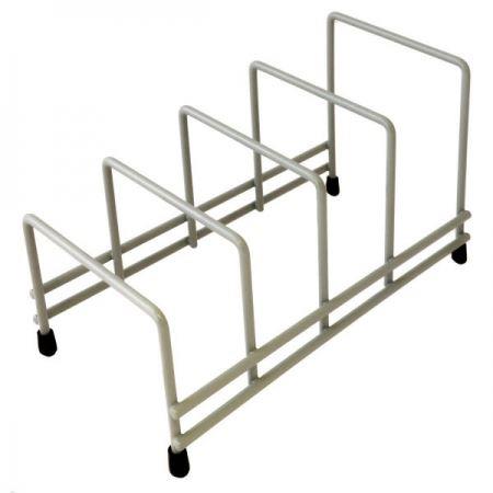 Grey Delfinware Plate Storage Rack